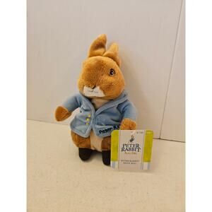 Beatrix Potter Peter Rabbit Bean Bag Plush Stuffed Animal with tags